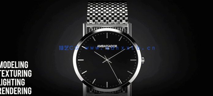 C4D手表建模、渲染、灯光的完整教程(图1)