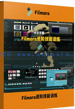 【中文字幕】Filmora高级转场动态标题滤镜等进阶技能训练视频教程(图6)