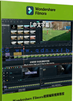 【中文字幕】Wondershare Filmora视频编辑初学者入门训练视频教程(图6)