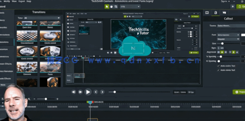  Camtasia视频编辑从入门到精通视频教程(图2)