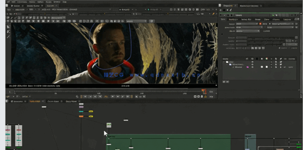 Nuke好莱坞级别抠像与2.5D背景合成特效视频教程(图4)