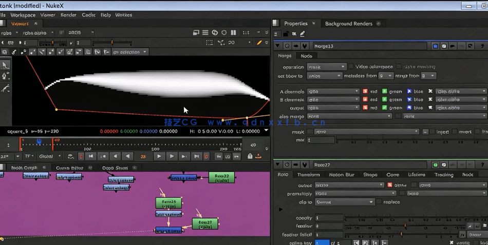 Nuke VFX视觉特效从入门到精通视频教程第1和2季(图3)