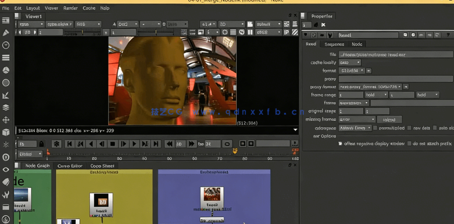 Nuke视觉特效VFX数字合成与3D整合技术视频教程(图4)