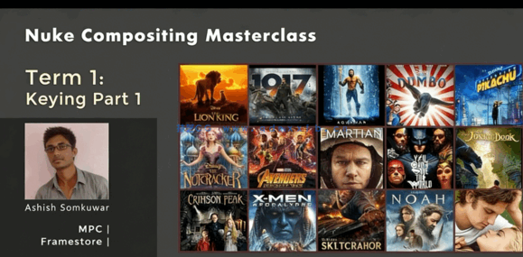 【中文字幕】NUKE特效合成大师班视频教程第一季：抠像技术(图2)