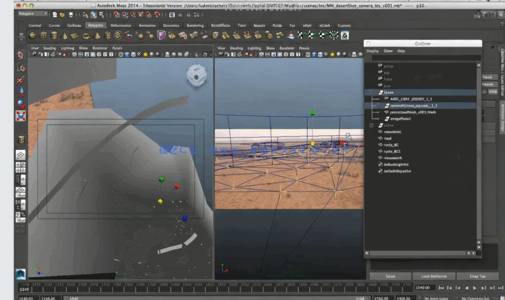 Nuke沙漠数字绘景完整实例训练视频教程(图4)