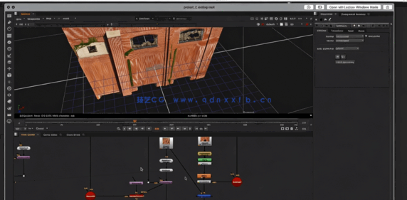 Nuke与Metashape 3D摄影测量合成技术视频教程(图1)