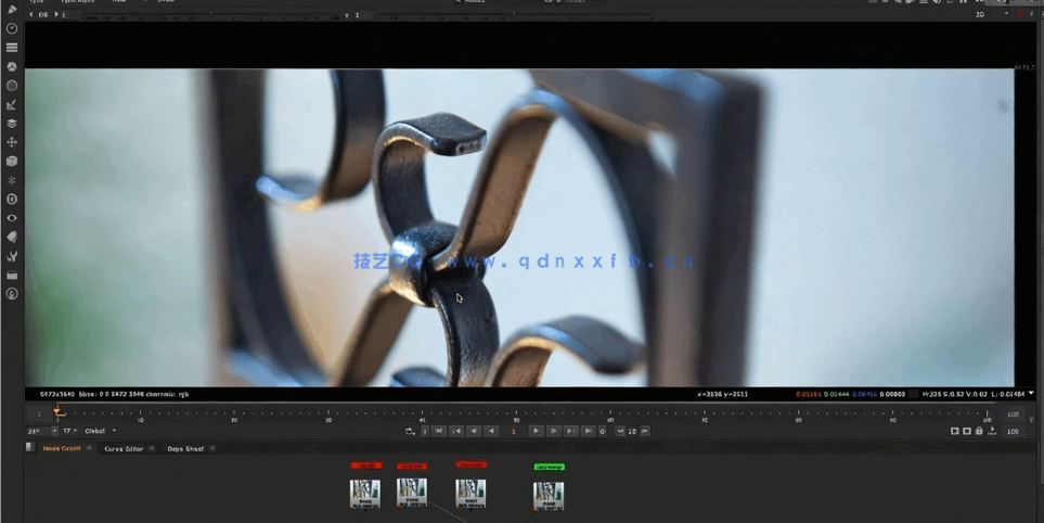 Nuke与Metashape 3D摄影测量合成技术视频教程(图2)