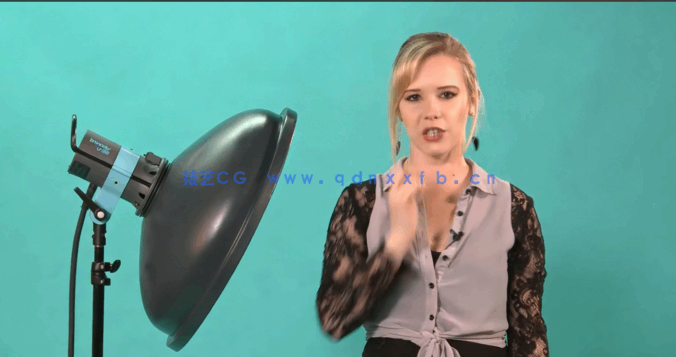 人像拍摄幕后照明设置及PS后期修饰处理视频教程(图5)