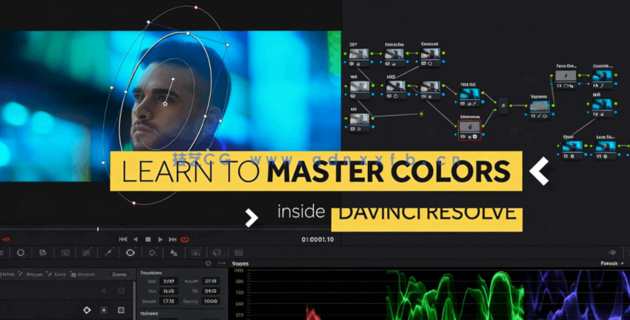[DaVinci Resolve] DaVinci Resolve达芬奇色彩分级大师级版课程视频教程(图3)