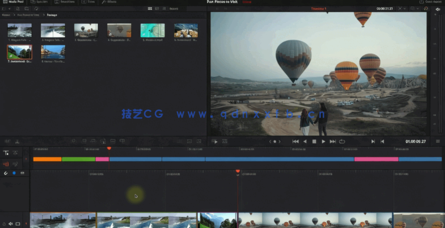 [DaVinci Resolve] DaVinci Resolve 16达芬奇视频编辑完整工作流程视频教程(图3)