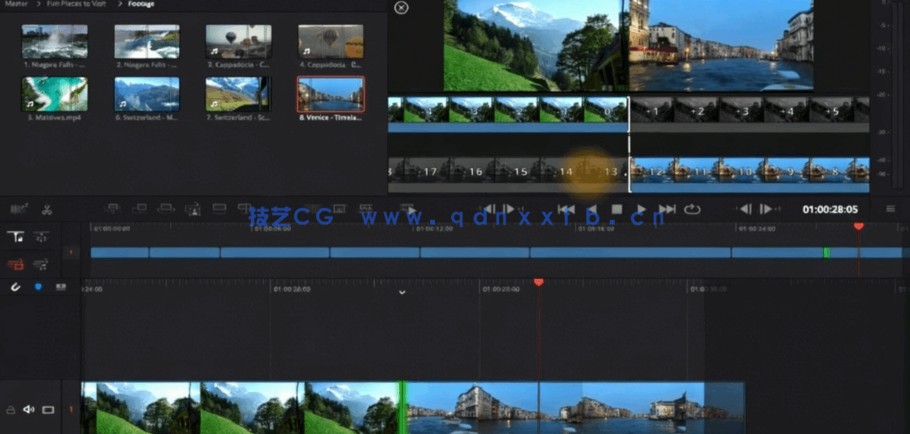 [DaVinci Resolve] DaVinci Resolve 16达芬奇视频编辑完整工作流程视频教程(图4)