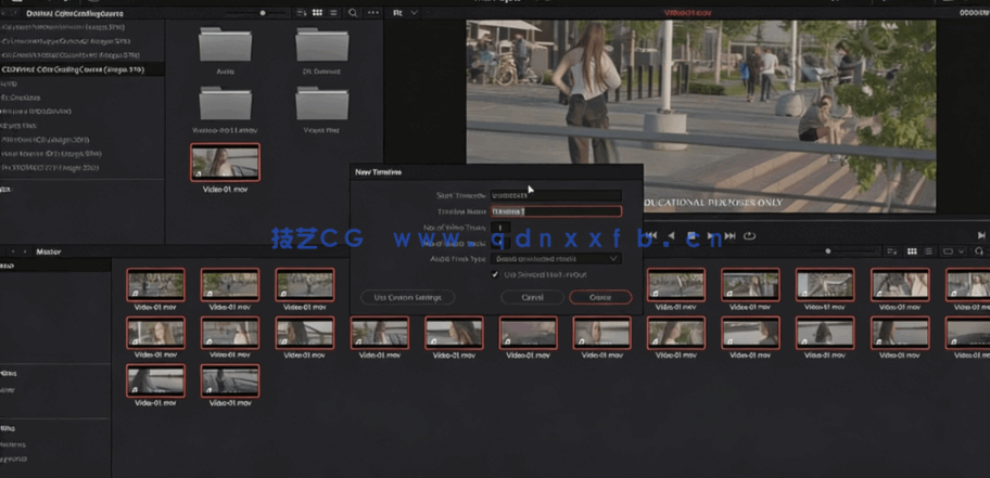 [DaVinci Resolve] DaVinci Resolve 16色彩分级从入门到精通视频教程(图2)