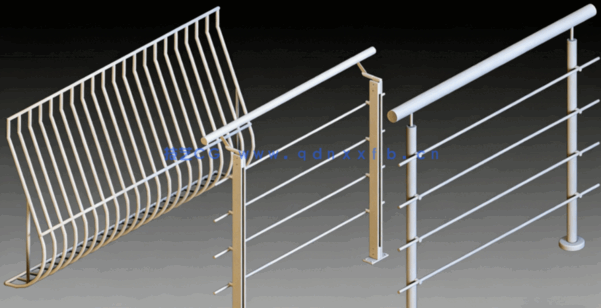 [建筑景观] 50款古典铁艺现代围栏田园木栅3D模型合集(图3)