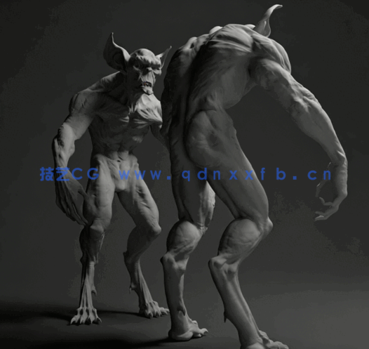  Zbrush影视游戏角色概念雕塑技术训练视频教程 (图3)