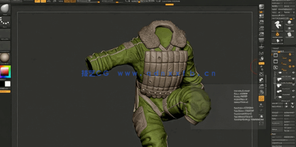 ZBrush 3D打印模型雕刻制作工作流程视频教程 (图3)