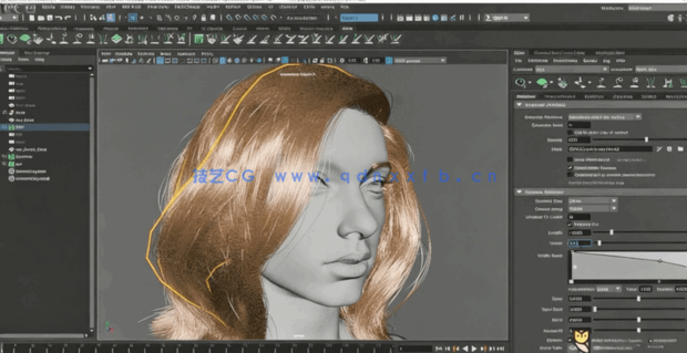 ZBrush与Maya逼真女性游戏角色完整制作流程视频教程(图5)