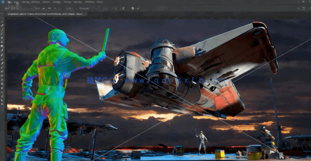 Zbrush概念艺术飞船设计制作大师级训练视频教程(图3)