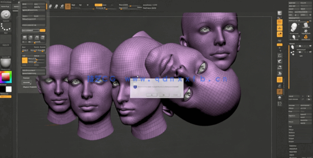 ZBrush角色身体解剖雕刻指南大师级视频教程 (图2)