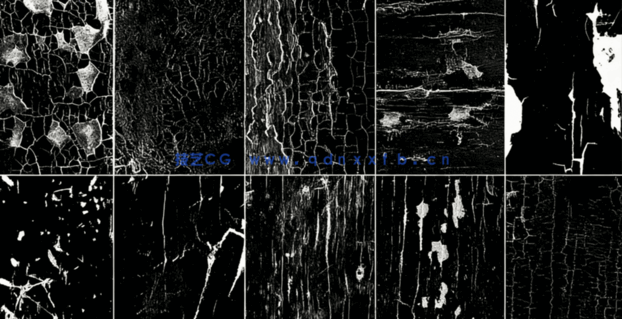 Wood surface Imperfection Vol 03 旧木凹凸纹理(图3)