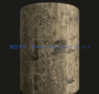 200组污垢粗糙破旧金属木材损坏贴图材质 Artstation（2K分辨率）(图1)