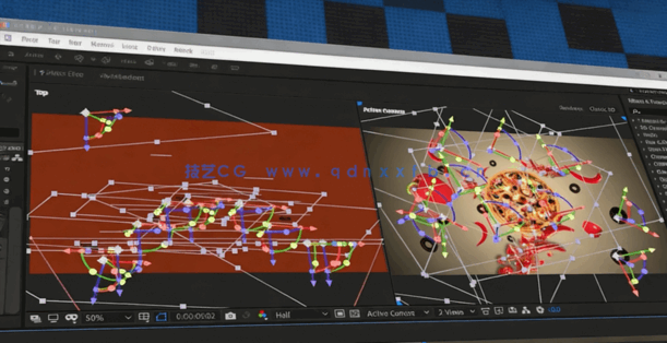 AE创建3D场景错觉完整动态图形工作流程视频教程(图2)