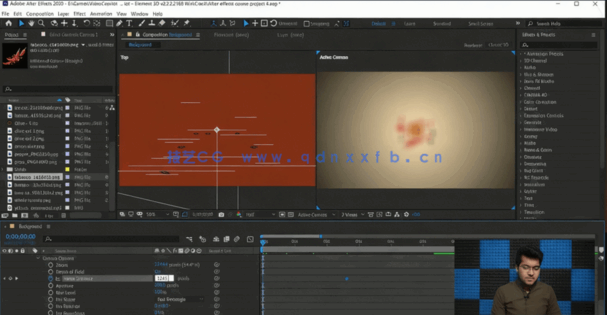 AE创建3D场景错觉完整动态图形工作流程视频教程(图4)