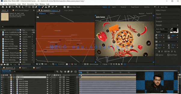 AE创建3D场景错觉完整动态图形工作流程视频教程(图5)