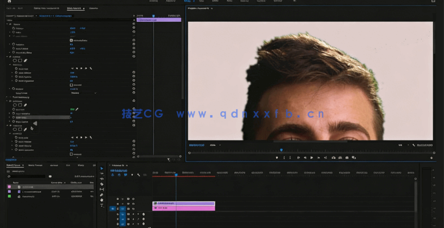 影视后期绿屏抠像技术训练视频教程(图6)