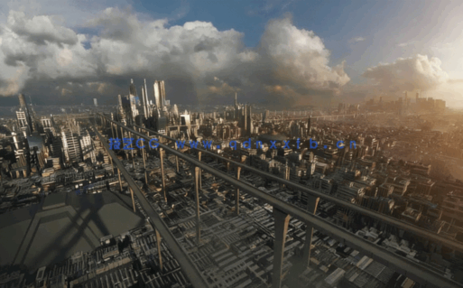 C4D+PS快速创建大型城市教程(图6)