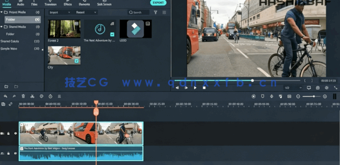 【中文字幕】Filmora X视频编辑从入门到精通视频教程(图3)