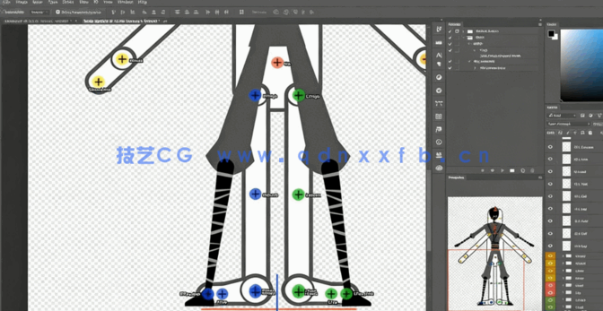 CrazyTalk Animator忍者动作姿势造型动画制作视频教程(图3)