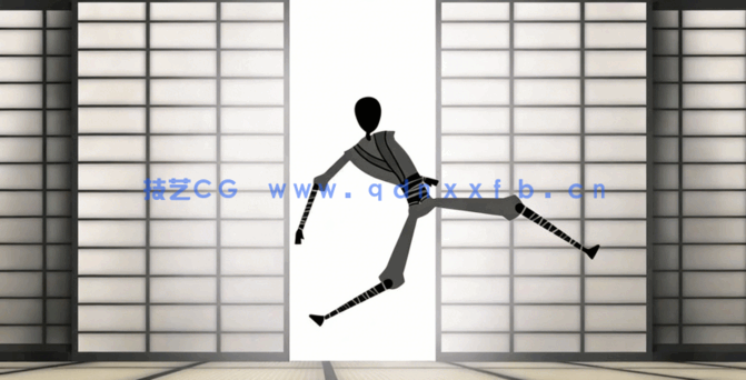 CrazyTalk Animator忍者动作姿势造型动画制作视频教程(图4)