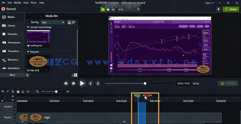 Camtasia 2020视频编辑基础核心技术训练视频教程(图3)