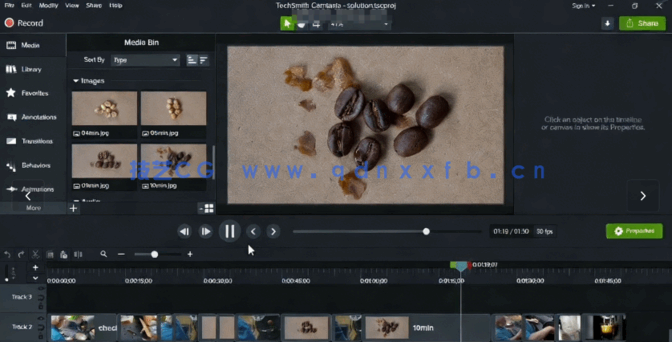 Camtasia 2020视频编辑基础核心技术训练视频教程(图1)