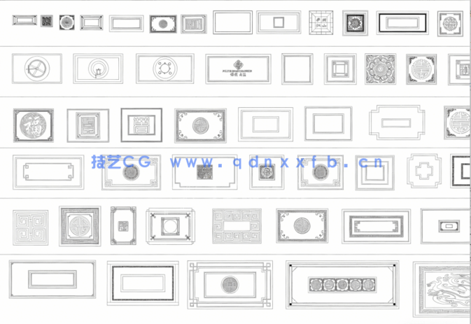 2026年最新道路铺装CAD图库CAD地面铺装CAD地面拼花CAD园林景观铺装CAD铺地(图2)