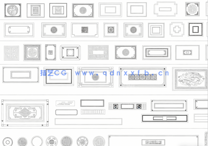 2026年最新道路铺装CAD图库CAD地面铺装CAD地面拼花CAD园林景观铺装CAD铺地(图3)