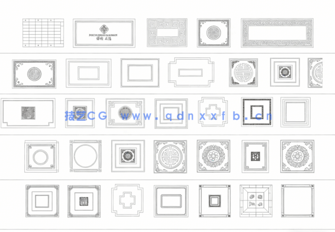2026年最新道路铺装CAD图库CAD地面铺装CAD地面拼花CAD园林景观铺装CAD铺地(图4)