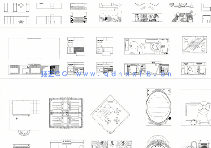 2026年最新现代快闪店CAD图库CAD展台CAD展位布置CAD展位规划CAD标摊(图3)