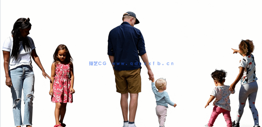 5495张建筑可视化2D抠像人物高质量PSD平面素材 Studio Esinam出品(图3)