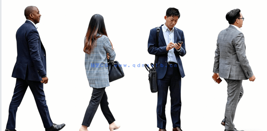 5495张建筑可视化2D抠像人物高质量PSD平面素材 Studio Esinam出品(图4)