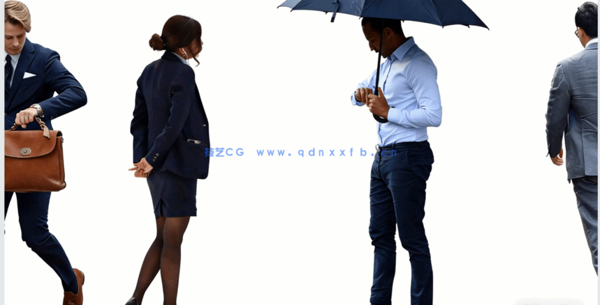 5495张建筑可视化2D人物图片PSD素材合集(图6)