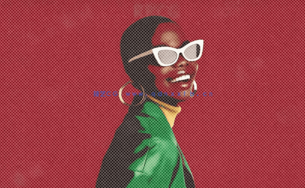 特殊漫画英雄角色照片效果PSD模板(图2)