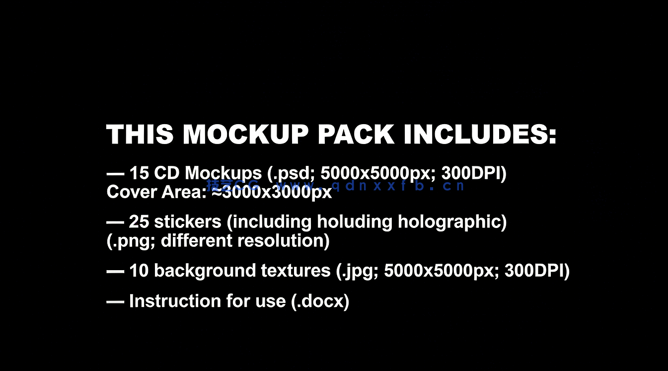 15个逼真音乐CD样机封面艺术PSD模板(图4)