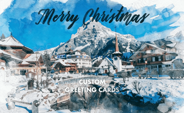 水彩画效果绘画人像场景艺术图像处理特效PS动作(图5)