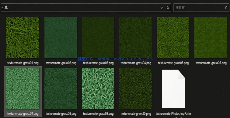 PS彩平图常用贴图+笔刷素材(图7)