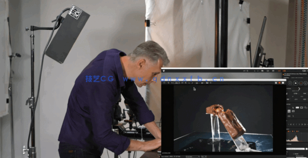 士力架等不规则形状产品高端摄影及后期修图视频教程 (图4)