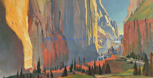 Zbrush概念艺术环境从3D构建到2D绘制视频教程(图3)