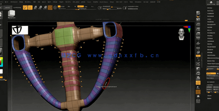 Zbrush 2021数字雕刻全面核心技术大师班视频教程  (图2)