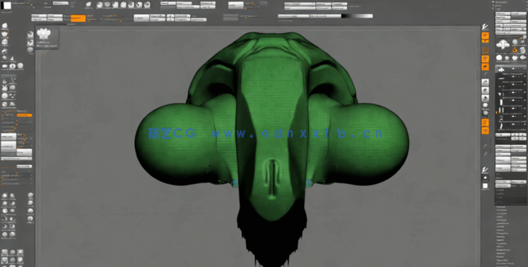 Zbrush创建3D复古机器人模型视频教程(图4)