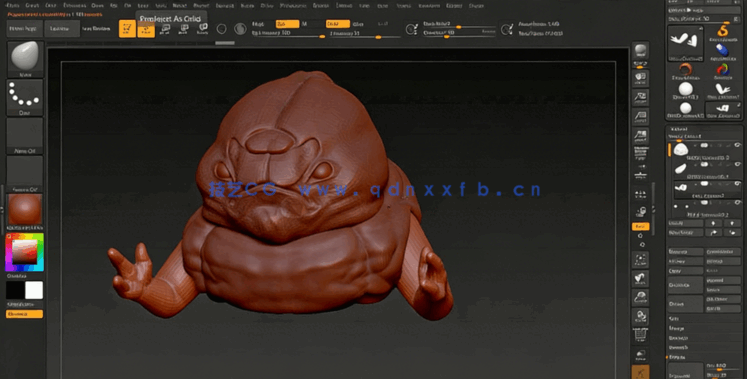 ZBrush 3D生物好莱坞级别完整制作工作流程视频教程 (图2)